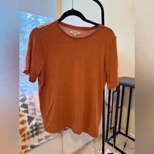 Madewell Terracotta Short Sleeve Tee